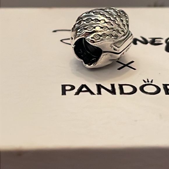 New Authentic Pandora x Disney Ariel Little Mermaid Sparkly Pave Seashell HTF - Picture 4 of 7